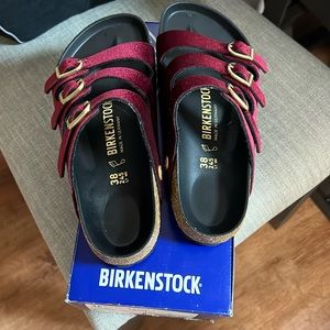 Florida- velvet maroon - red